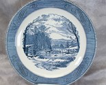 Currier and Ives Chop Plate Platter 12&quot; - £9.23 GBP