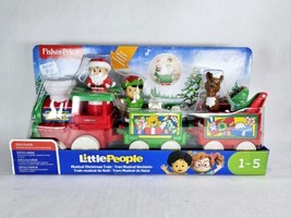 New! Fisher Price Little People Christmas Train Musical Reindeer Elf Santa Toy - £35.83 GBP