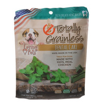 Loving Pets Totally Grainless Fresh Breath Mint Dental Chews Small 6 oz ... - $16.54