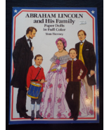 Vintage 1989 Abraham Lincoln And His Family Paper Doll Book Unused/Uncut - £11.75 GBP