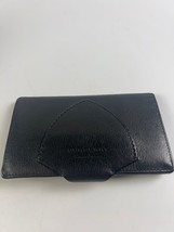Authentic Burberry Bifold Long Wallet Black/Yellow 7x4 - £96.98 GBP
