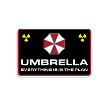 Umbrella Everything Is In The Plan Sticker - £2.33 GBP