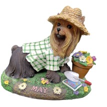 Danbury Mint Yorkie Yorkshire Terrier Dog Calendar Figurine May - £13.14 GBP