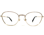 Warby Parker Gafas Monturas COLBY 2403 Oro Redondo Completo Cable Rim 50... - $92.86