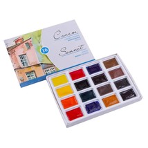 Sonnet Watercolour Paint Set | 16 Watercolour Paints in Pans | High Qual... - £21.47 GBP