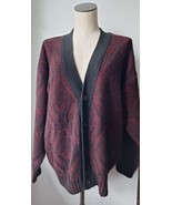 VTG Brian MacNeil Grand-dad Sweater Button Up Cardigan Made In Italy Woo... - £14.78 GBP