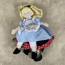 Alice in Wonderland Topsy Turvy Flip Doll Queen Mad Hatter Rabbit Cheshi... - $17.39
