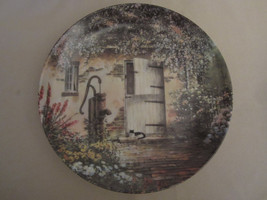 THE OLD HAND PUMP collector plate MAURICE HARVEY Country Nostalgia - $19.99