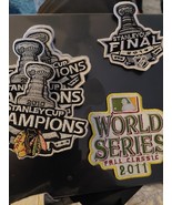 4 CHICAGO BLACK HAWKS 2010 STANLEY CUP CHAMPIONS 1 finals 1 2011 world s... - $369.07 MXN