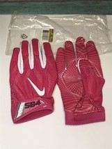 Nike Superbad 4 Adult Nfl Padded Skill Position Football Gloves, Pink Bca 4XL - £40.08 GBP
