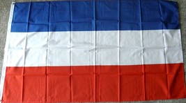 YUGOSLAVIA POLYESTER INTERNATIONAL COUNTRY FLAG 3 X 5 FEET - $7.75