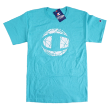 CHAMPION AUTHENTIC ACTIVEWEAR T Shirt Mens Sz small teal - $12.79