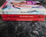 Silhouette Beverly Barton lot of 3 Contemporary Romance Paperbacks - £4.74 GBP