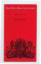 Royal Opera House Boris Godunow 1971 Program Kiri Te Kanawa Boris Christoff - £14.21 GBP