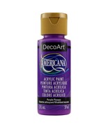 DecoArt, Purple Pizzazz, Americana Acrylic Paint, 2 oz. - $84.89 MXN