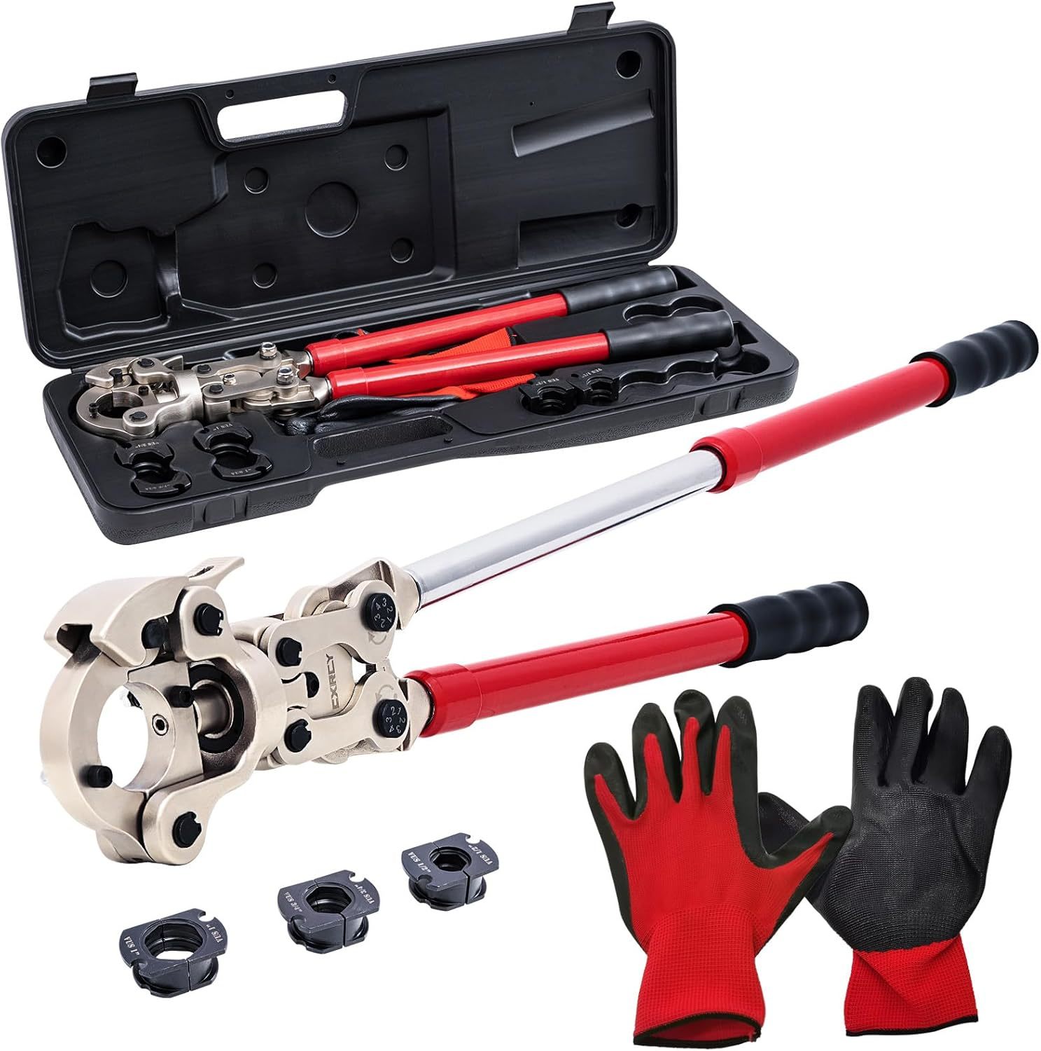 Cxrcy Upgrade Copper Press Tool Kit, Lesser Effort, Propress, Extendable... - $181.99