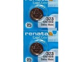 Renata 373 SR916SW Batteries - 1.55V Silver Oxide 373 Watch Battery (10 ... - £3.95 GBP+