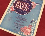 Vintage Sheet Music 1924 INDIAN LOVE CALL ROSE MARIE by Friml, Hammerstein - $8.86