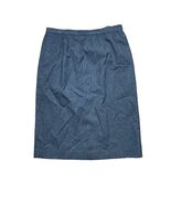 Vintage Pendleton Womens 16 Classic Virgin Wool Midi Skirt Gray USA 32&quot; ... - $459.14 MXN