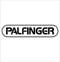 OEM Palfinger Hydraulic Crane decals 18” (Set Of 2) Vinyl Equipment Grapple - $28.66