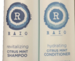 Raio Revitalizing SHAMPOO &amp; CONDITIONER Set Smart Care Citrus Mint 12.17oz - $31.67