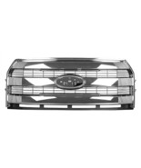 Grille For 2015-2017 Ford F150 Front Chrome Bars With Gray Background - ... - £769.18 GBP