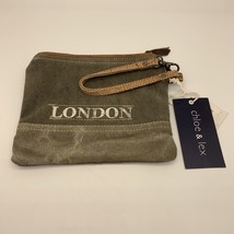 Chloe &amp; Lex Vintage London Travel Ticket Wristlet or Make Up Bag. New wi... - $29.69