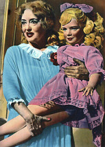 Whatever Happened To Baby Jane 5x7 inch publicity photo Bette Davis with doll - $7.99