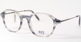 H.I.S Von Mpg Österreich HPL659 001 Blau/Klar Unique Brille His 48-19-140mm - $95.78