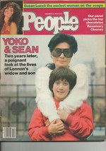 ORIGINAL Vintage Dec 13 1982 People Magazine Yoko Ono Sean Lennon Susan Lucci - £19.38 GBP