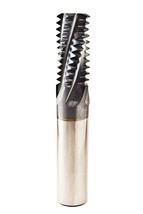 Bassett TMBPP Series Solid Carbide Non-Coolant Thread Mill, TiAlN, Pack of 1 - £319.37 GBP