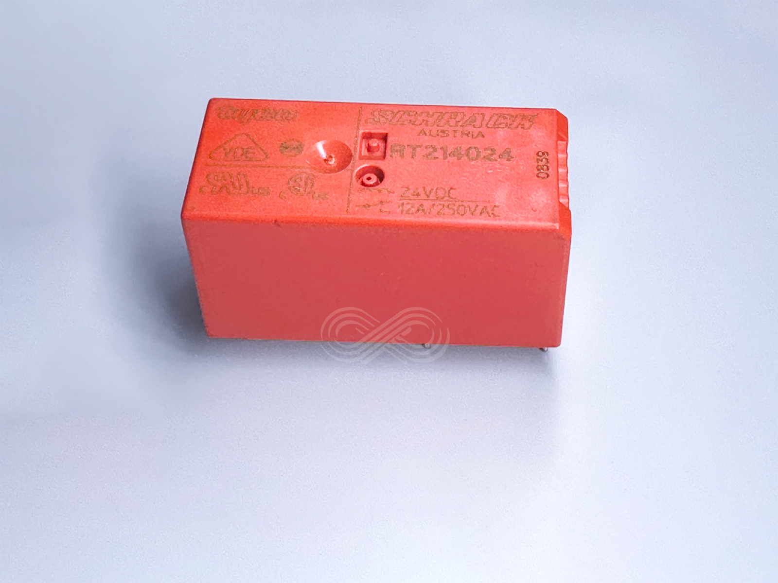 RT214024 TYCO Schrack Power Relay 24V DC SPDT-CO 12A 5-Pin 5mm - $4.00