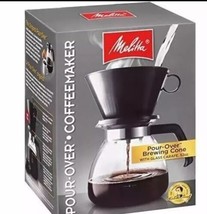 Melitta POUR-OVER Coffee Maker, 52 oz, Glass Carafe 640616 - $21.66