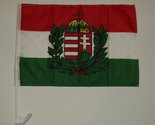 AES 12x18 Wholesale Lot of 12 Hungary with Crest Country Car Vehicle 12&quot;... - £46.03 GBP