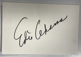 Edie Adams (d. 2008) Signed Autographed 4x6 Index Card - $15.00