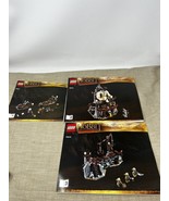 Lego 79010 The Hobbit The Goblin King Battle INSTRUCTION MANUALS ONLY 1 2 3 - $17.99