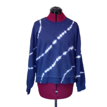 Athleta Sundown Sweatshirt 2.0 Tie Dye Eclipse Dress Blue Women Size Medium - $32.92