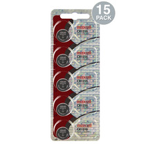 Maxell CR1216 3V Lithium Coin Cell Batteries (15 Count) - Tracking Included! - £18.27 GBP