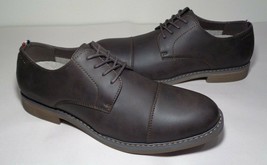 Izod Size 10.5 M IKE Gaucho Brown Cap Toe Lace Up Oxfords New Men&#39;s Shoes - £84.99 GBP
