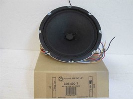 Atlas Sound L20-400-7  8&quot; Dual Voice Coil Loudspeaker - New in box - £18.55 GBP