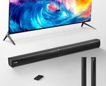 Sound Bar for Smart TV, 2.0 Channel, 32-Inch 2 in 1 Detachable Soundbar... - $67.09
