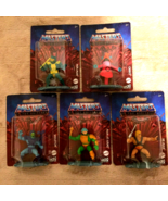 Masters of the Universe Minifigures NEW Unopened Lot of 5 - $247.32 MXN