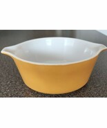 Pyrex ~ 1.5 Pint ~ 6.25&quot; Bowl ~ Ovenware ~ Harvest Gold ~ #472 ~ Made in... - €43,27 EUR