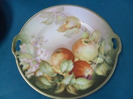 Compatible with Thomas Bavaria Murillos Pattern, Beautiful 2 Handles Tray Signed - £56.05 GBP