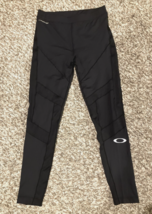 Oakley Hydrolix Compression Tights Womens Medium Black Sports Gym Runnin... - $18.69