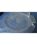 ALCOROC FRANCE GLASS FISH TRAY 15.5&quot; [OFFI] - £54.36 GBP