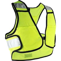 R250 Cycle Reflective Vest with Pockets Neon Yellow Free Size Road Bike - £208.88 GBP