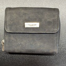 Vintage The Limited America 1999 Black Zip Around Wallet - £9.67 GBP