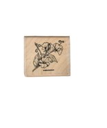 Sweet Pea Flowers STAMPIN UP Vtg 1998   RUBBER STAMP  - £8.93 GBP