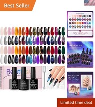 Luxury 39-Pc Cat Eye Gel Nail Polish Set - Shimmering Color Changing Col... - $42.00